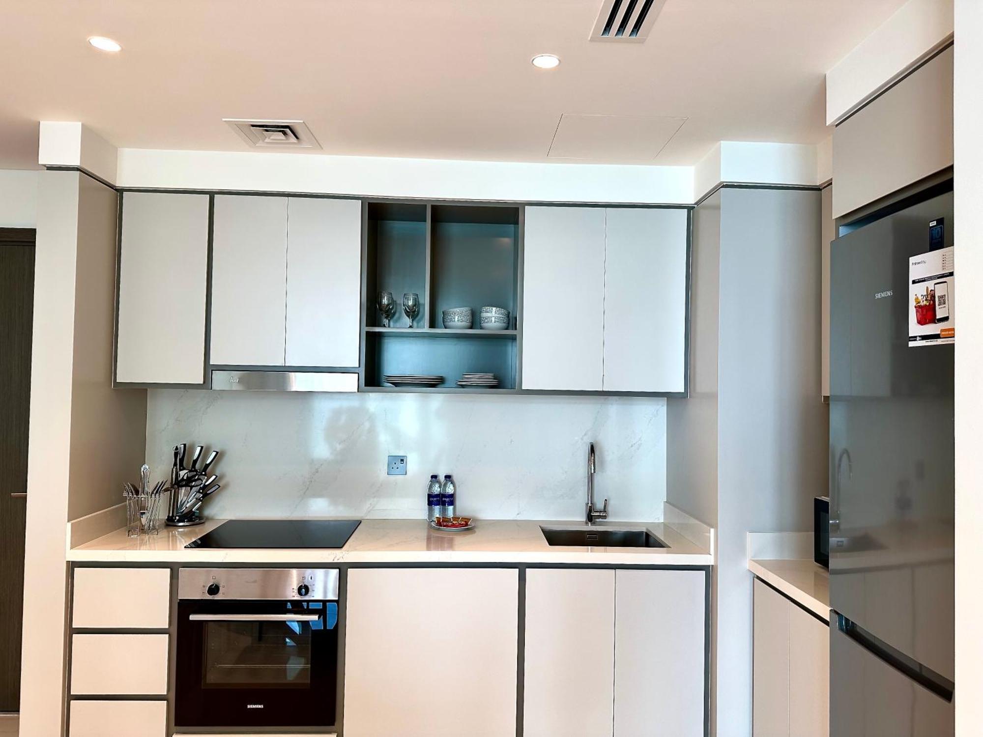迪拜Lux Bnb I Sun Rise Bay I Palm & Sea View公寓 外观 照片