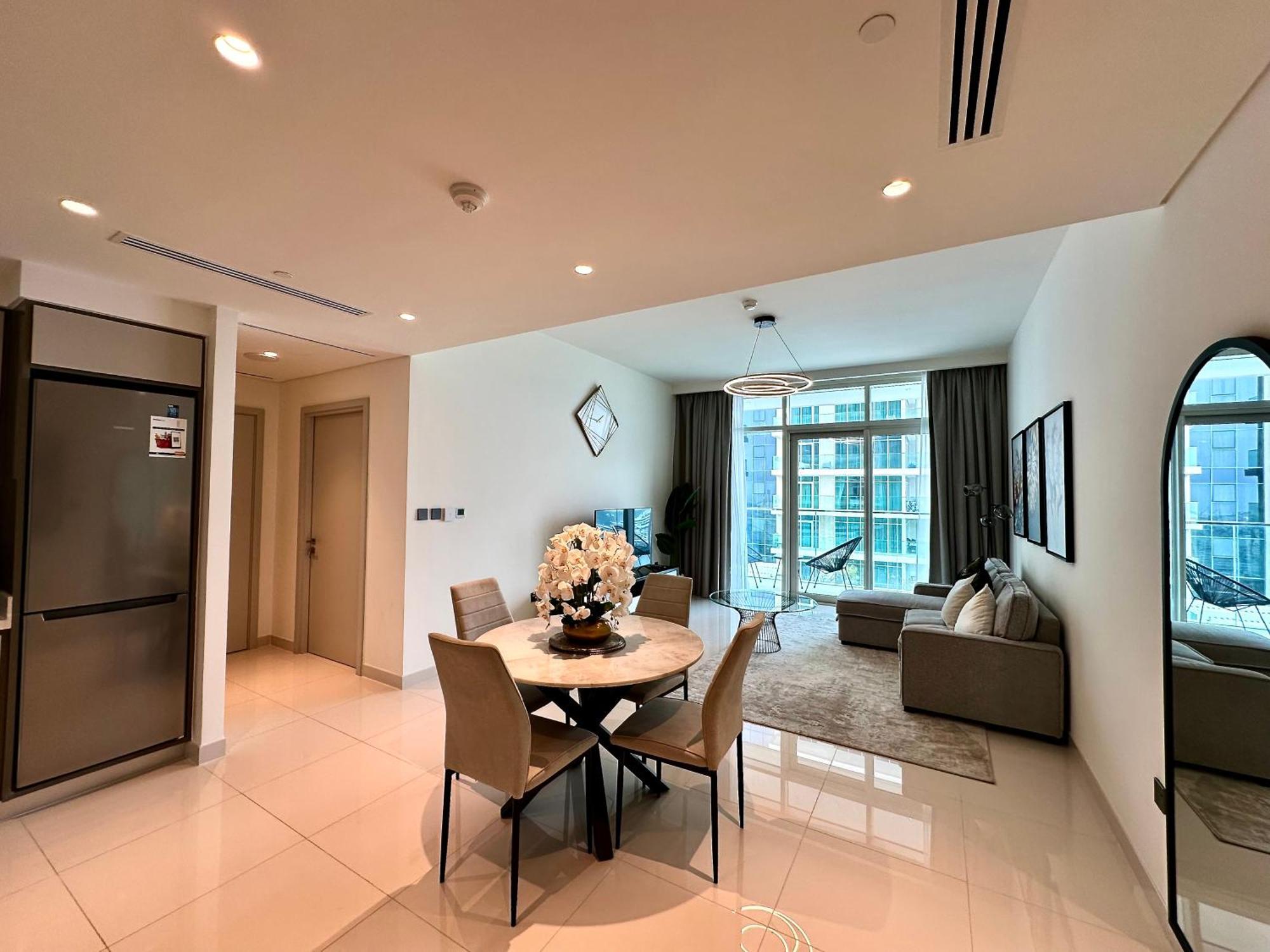 迪拜Lux Bnb I Sun Rise Bay I Palm & Sea View公寓 外观 照片