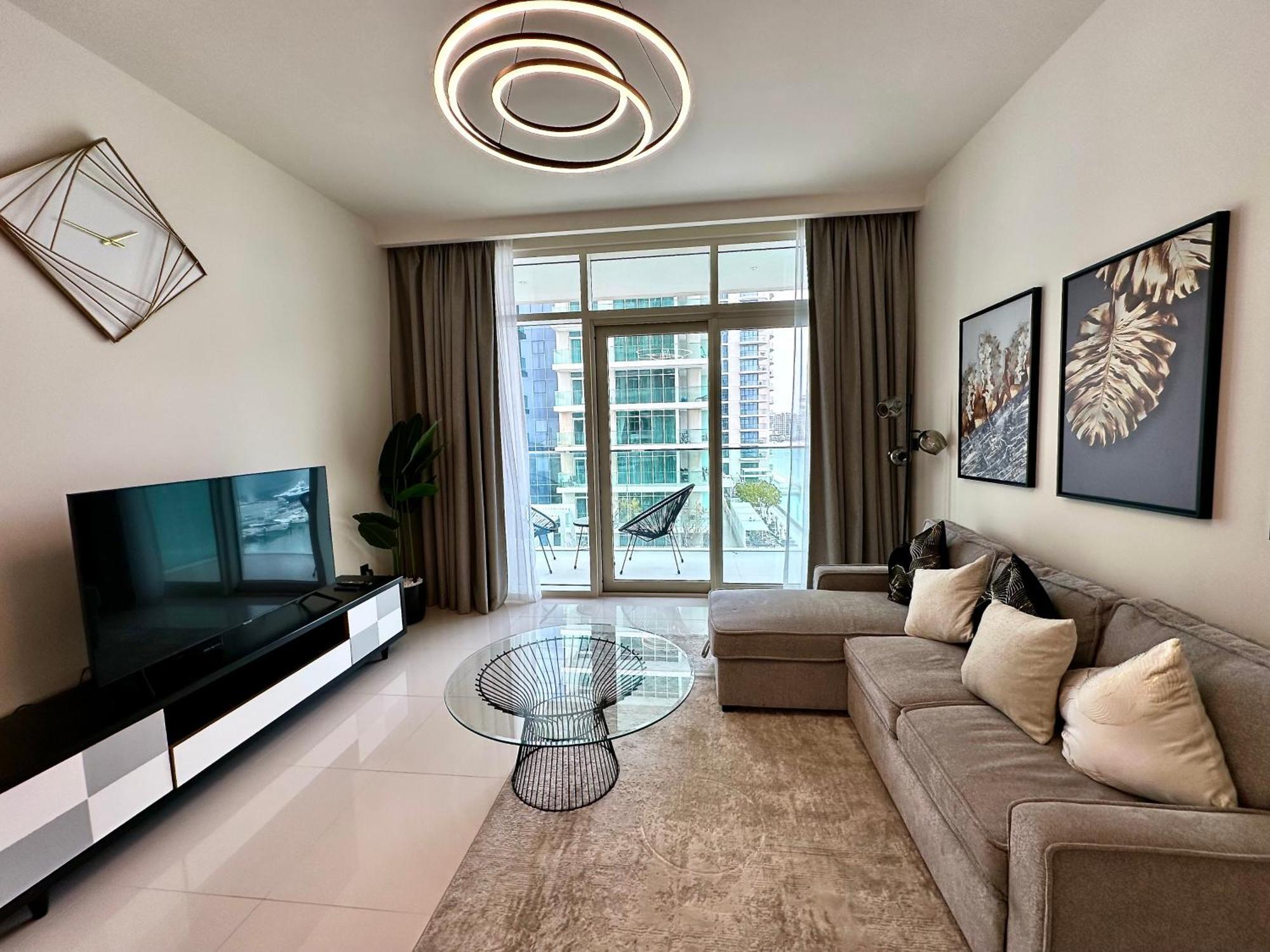 迪拜Lux Bnb I Sun Rise Bay I Palm & Sea View公寓 外观 照片