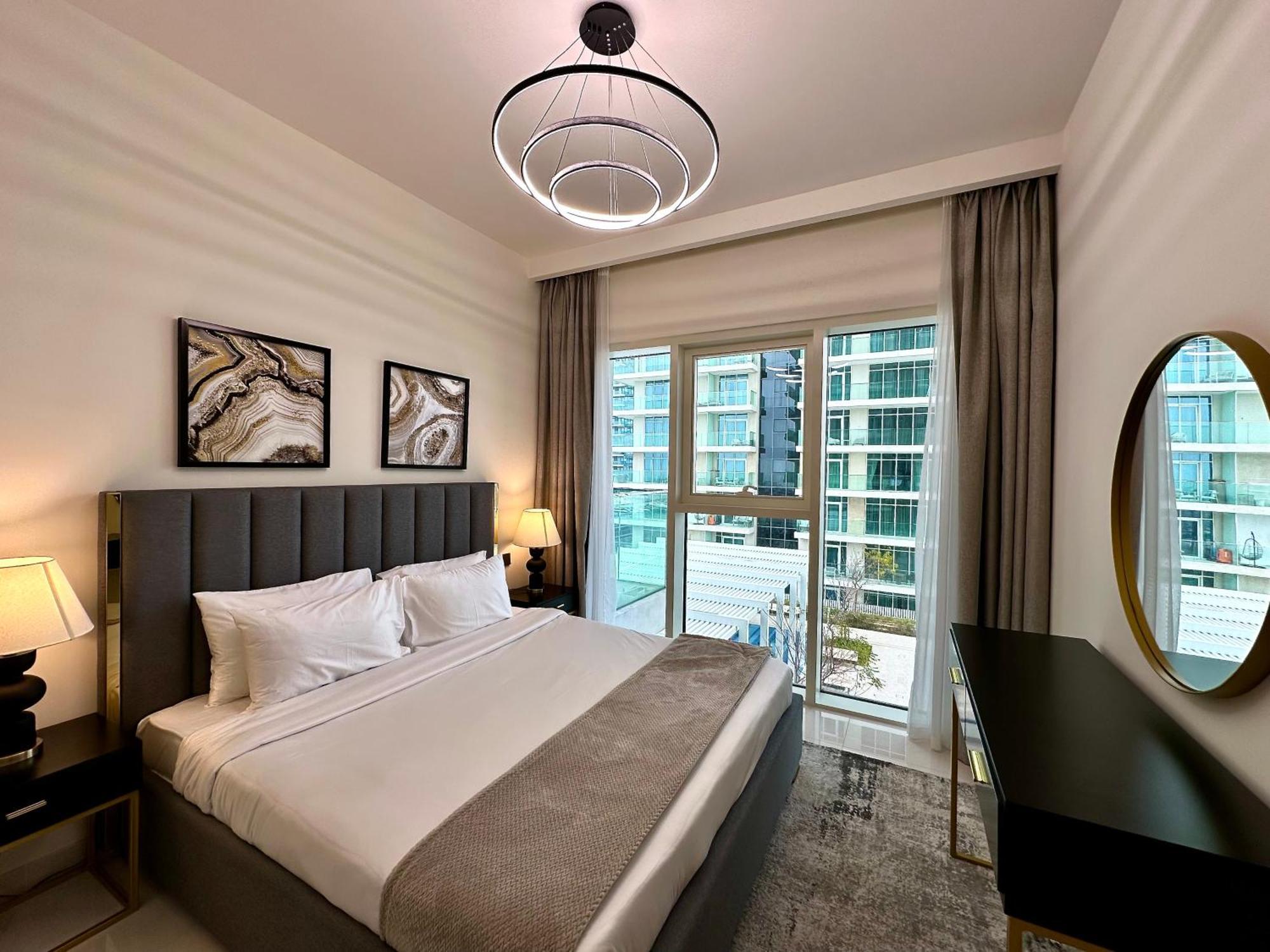 迪拜Lux Bnb I Sun Rise Bay I Palm & Sea View公寓 外观 照片